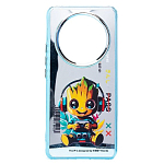 Задняя накладка PC092 для Honor X9b (груд) (transparent)