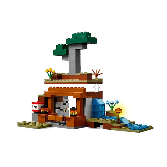 Конструктор LEGO Minecraft 21269 Экспедиция на рудник "Броненосец