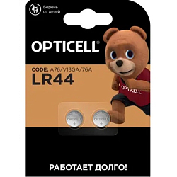 Элемент питания OPTICELL AG13 (LR44) SPECIALTY BL-2 (2/40)