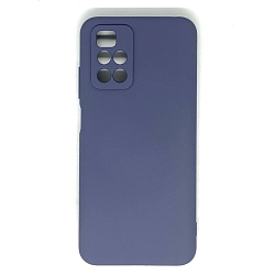 Задняя накладка ZIBELINO Soft Matte для Xiaomi Redmi 10 (лазурный) защита камеры
