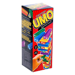 Настольная игра «Падающая башня UMO», от 2 игроков, 5+ 5482689