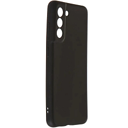 Задняя накладка ZIBELINO Soft Matte для Samsung Galaxy S21FE (черный) защита камеры