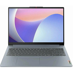 Ноутбук 15.6" Lenovo IdeaPad Slim 3 15ABR8 (AMD Ryzen 5-7430U/ 16 GB/ SSD 512 GB/ DOS) (82XM00DLRK), Серебристый