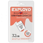 USB 32Gb Exployd 640 белый