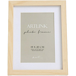 Фоторамка МДФ "Ellis" 15х20 см, с паспарту, натуральный 76716 9803218