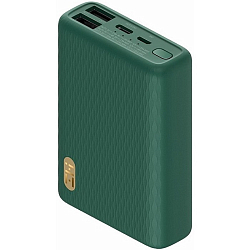 Внешний АКБ XIAOMI ZMI (10000mAh) Type-C MINI, QC 3.0, (QB817), зеленый