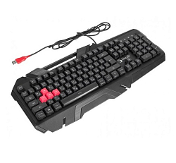 Клавиатура A4TECH B150N черный USB Gamer LED