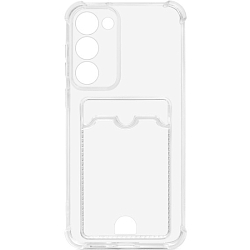 Силиконовый чехол  DF для Samsung Galaxy S23+ DF sCardCase-07 с отделением для карты