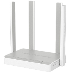 Роутер WiFi Netcraze Viva (NC-1913) с Mesh Wi-Fi 5 AC1200, 4-портовым Smart-коммутатором и многофункциональным портом USB