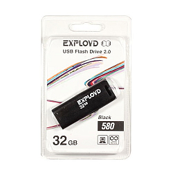 USB 32Gb Exployd 580 Black