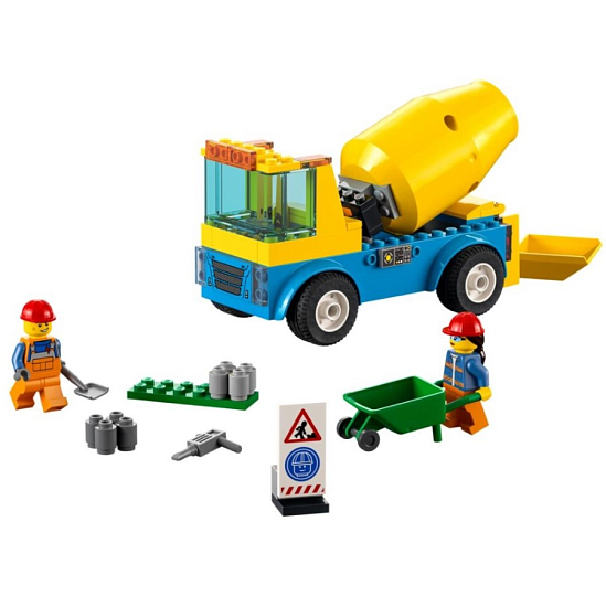 Конструктор LEGO City 60325 Бетономешалка