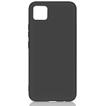 Силиконовый чехол DF для Realme C11 DF rmOriginal-05 (black) с микрофиброй