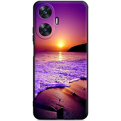 Силиконовый чехол DF для Realme C55 DF rmCase-32 (black) Art138