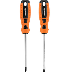Набор отверток, 2 шт., SPARTA, PH + SL, CS, 2к рукоятка// 135425