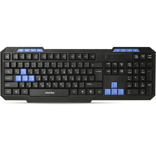 Клавиатура SMARTBUY ONE 221 черная,  USB
