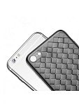 Силиконовый чехол BASEUS для iPhone 6/6S Plus (5.5) матовый, черный, плетёнка