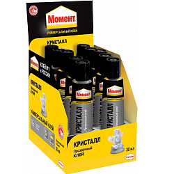 Клей МОМЕНТ Кристалл 30 мл, в шоу -боксе (873873)