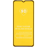Противоударное стекло 9D NONAME для Realme C30/C33/C31, черное