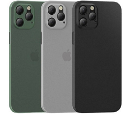 Силиконовый чехол USAMS для iPhone 12 Pro Max, US-BH610, Gentle Series, прозрачный, матовый, белый