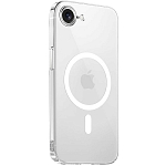 Задняя накладка KEEPHONE X-CRYSTAL Magsafe для iPhone 16e CLEAR