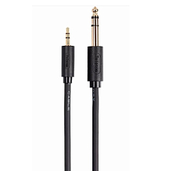 Кабель Jack 3.5 <--> Jack 6.3  1.5м TELECOM PRO <TAV6165-1.5M>