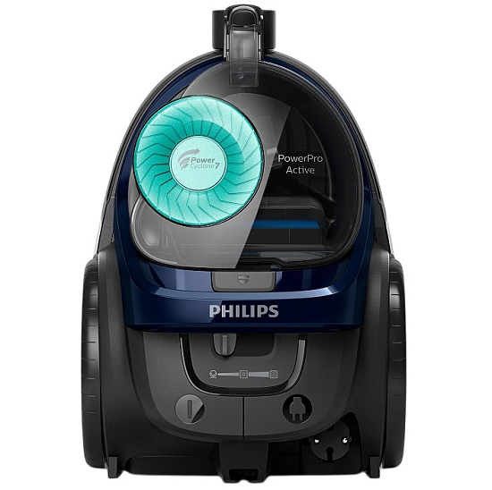 Пылесос Philips PowerPro Active FC9573/01 Черный/Синий