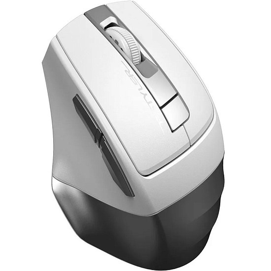 Мышь БП A4TECH Fstyler FG35S серебристый/белый