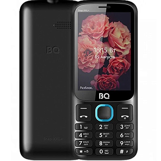Телефон BQ 3590 Step XXL+ Black+Blue