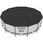 Тент для каркасных и с надувным бортом бассейнов BESTWAY 58037 BW, Fast Set 366см (D370см)