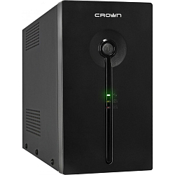 Источник бесперебойного питания CROWN CMU-SP800 COMBO {800VA металл,1x12V/9AH, розетки 2*IEC + 2*EURO} CM000001494