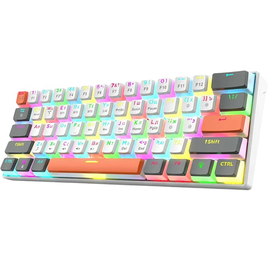 Клавиатура PANTEON T2 PRO RS White-Grey (72)