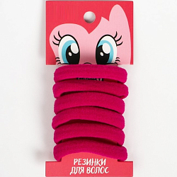 Резинки для волос "Пинки Пай", 6 шт, My Litlle Pony   7314111