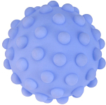 Игрушка пищащая для собак "Пупырчатый мяч", 6,5 см, микс цветов   10703267