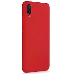 Силиконовый чехол BUBBLE для Samsung Galaxy A02 красный