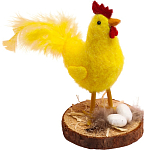 Пасхальный декор «Петушок и гнездо» 5.5×5.5×12 см 10095923