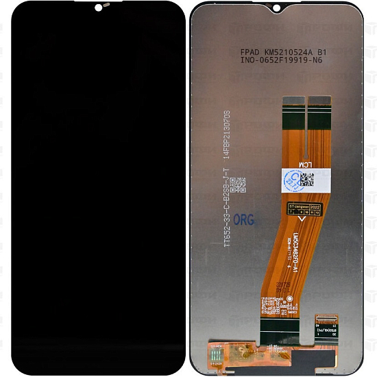 Дисплей для Samsung A035F Galaxy A03 + тачскрин (Черный) (100% LCD)
