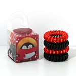 Набор для волос «Hello winter» пингви , 4 шт, d = 3,5 см.