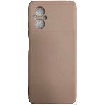 Задняя накладка ZIBELINO Soft Case для Xiaomi Poco M5 (розовый песок)