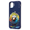 Задняя накладка SC335 для iPhone 11 (овечка) (dark blue) (227086)