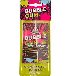 Ароматизатор LERATON BUBBLE GUM подвесной