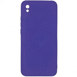 Задняя накладка ZIBELINO Soft Matte для Xiaomi Redmi Note 9 (фиолетовый) с микрофиброй