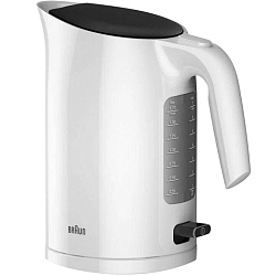 Чайник электрический BRAUN WK3100WH белый (корпус: пластик)