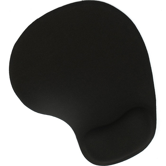 Коврик GEMBIRD MP-WR-BLACK, черный, 225х195х5мм