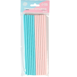 Трубочки бумажные 12 шт