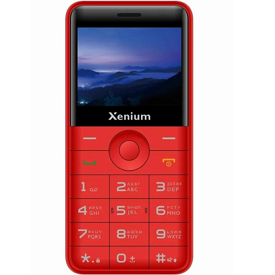 Телефон XENIUM X700 красный