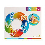 Круг для плавания INTEX Цветной вихрь, d=122 см, от 9 лет, 58202EU
