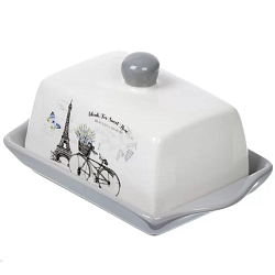 Масленка Daniks доломит, крышка доломит, Прованс (419423)