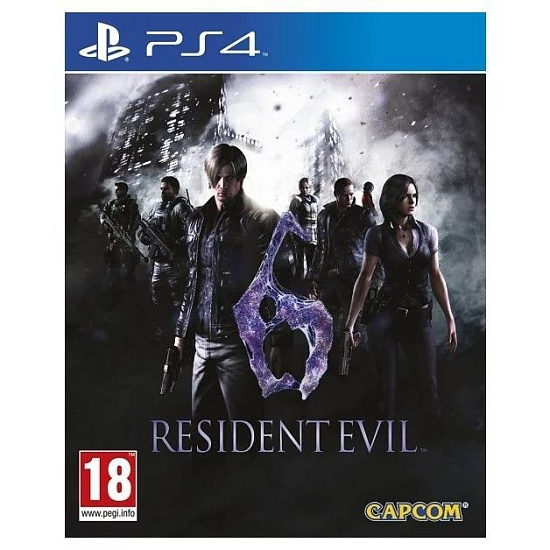 Resident Evil 6 [PS4, русские субтитры] (Б/У)