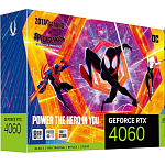 Видеокарта ZOTAC RTX 4060 OC Spider-Man™: Across The Spider-Verse Bundle 8 ГБ (ZT-D40600P-10SMP) (Уценка)