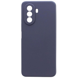Силиконовый чехол SILICONE CASE NEW ERA для Huawei Nova Y70 серый